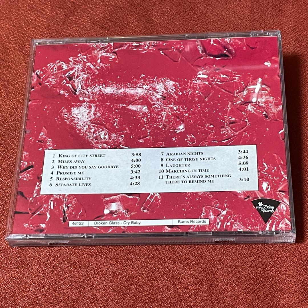 極希少◆北欧メロディアスAOR◆BROKEN GLASS/CRY BABY