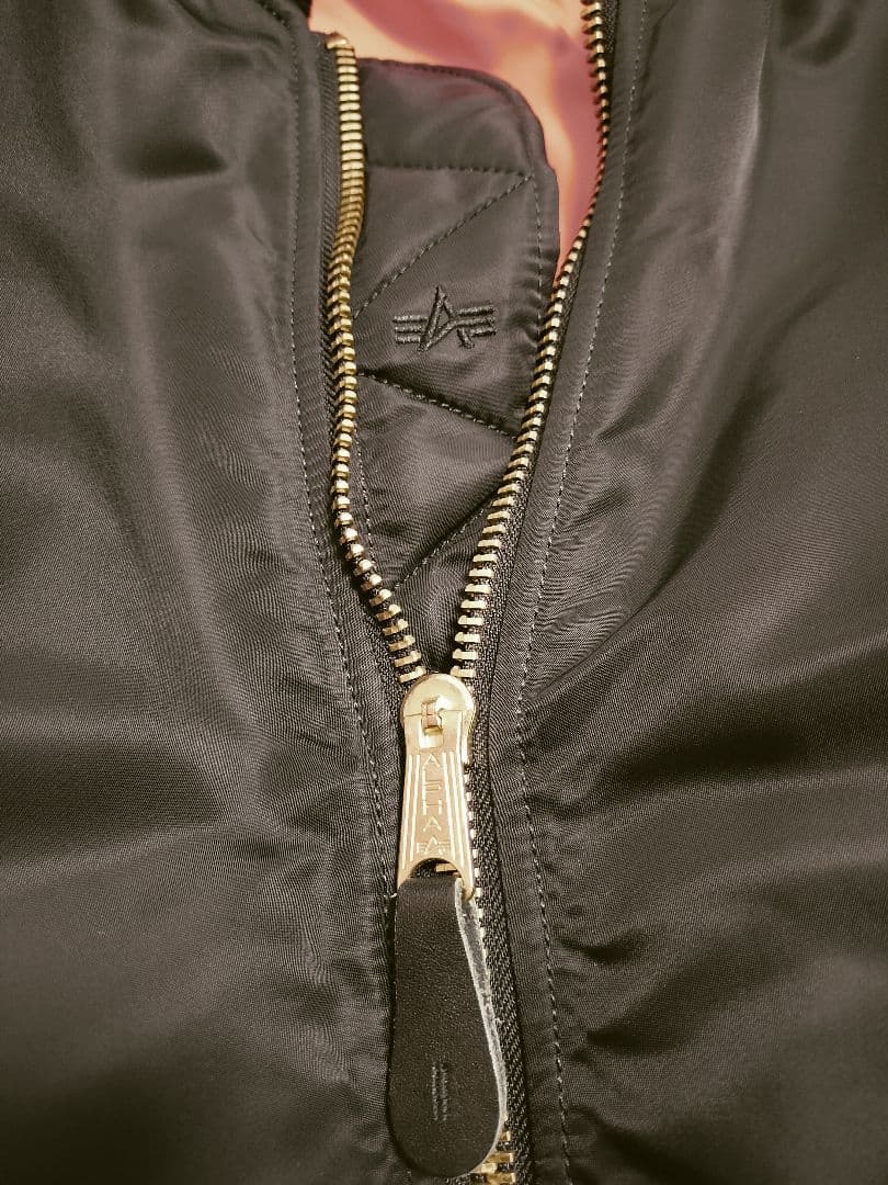 Alpha Industries MA-1フライトジャケットM 黒