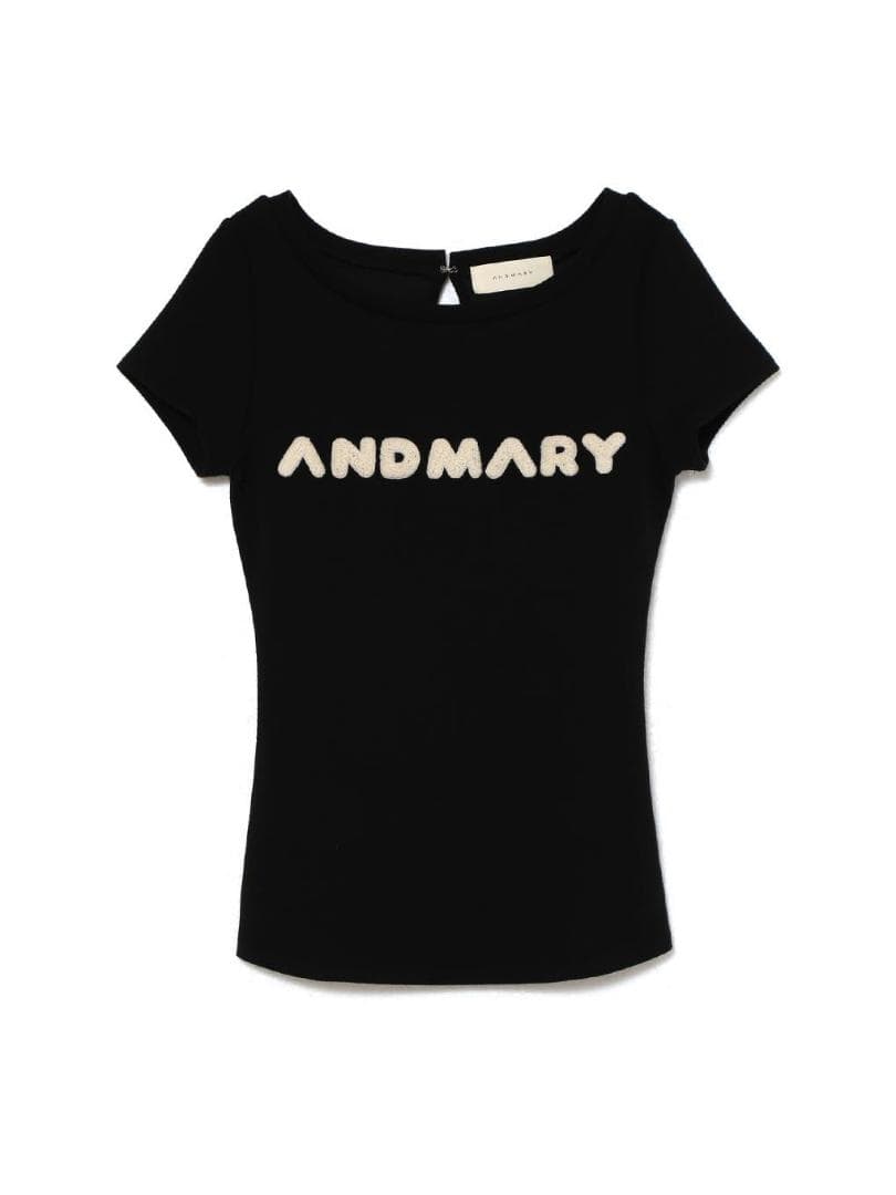【新品未使用】Mary logo tops（black）