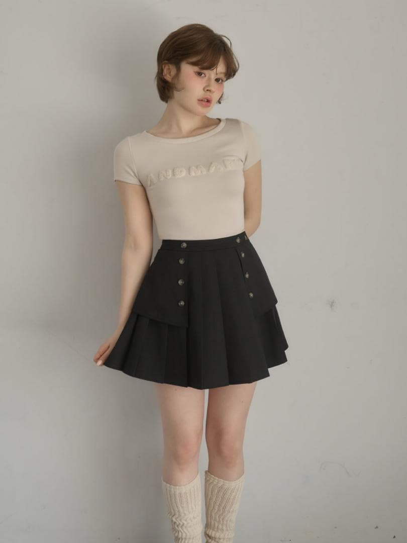 【新品未使用】Mary logo tops（black）