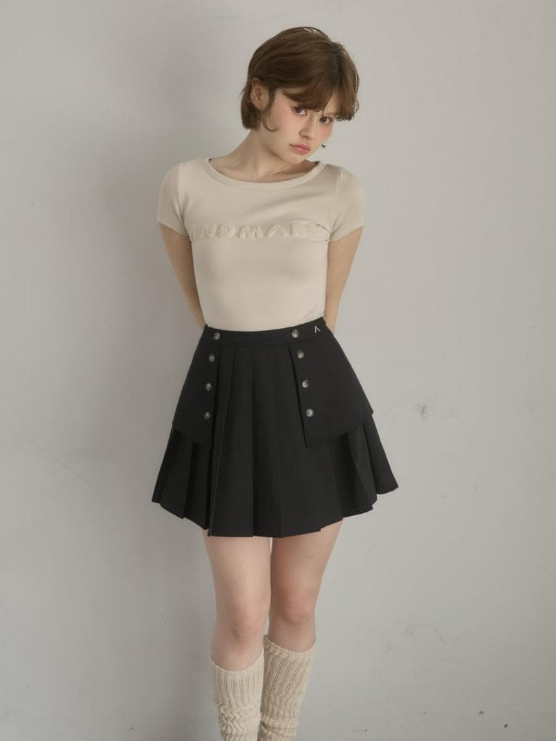 【新品未使用】Mary logo tops（black）