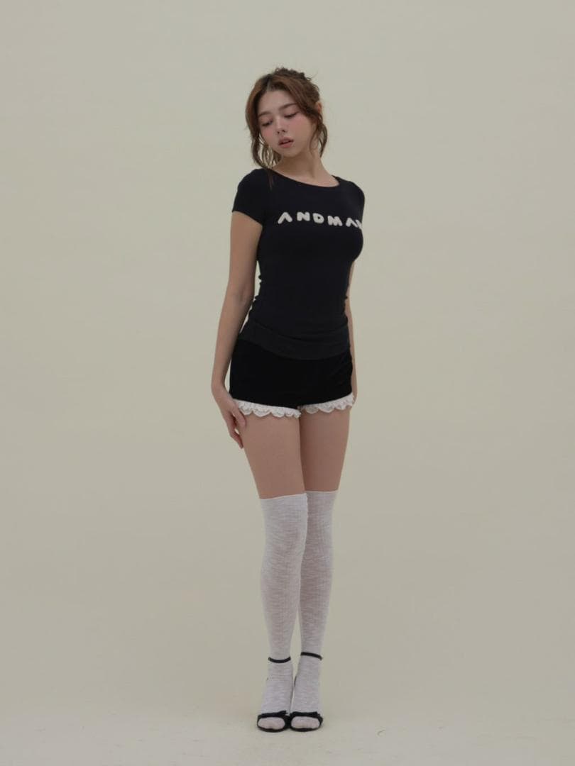 【新品未使用】Mary logo tops（black）
