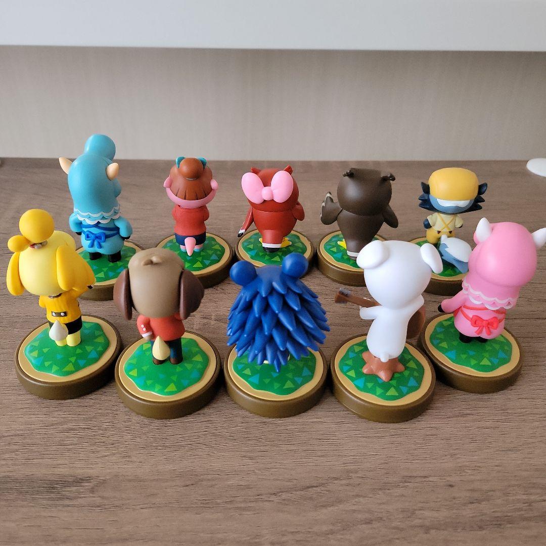 どうぶつの森 amiibo フィギュア 10体セット