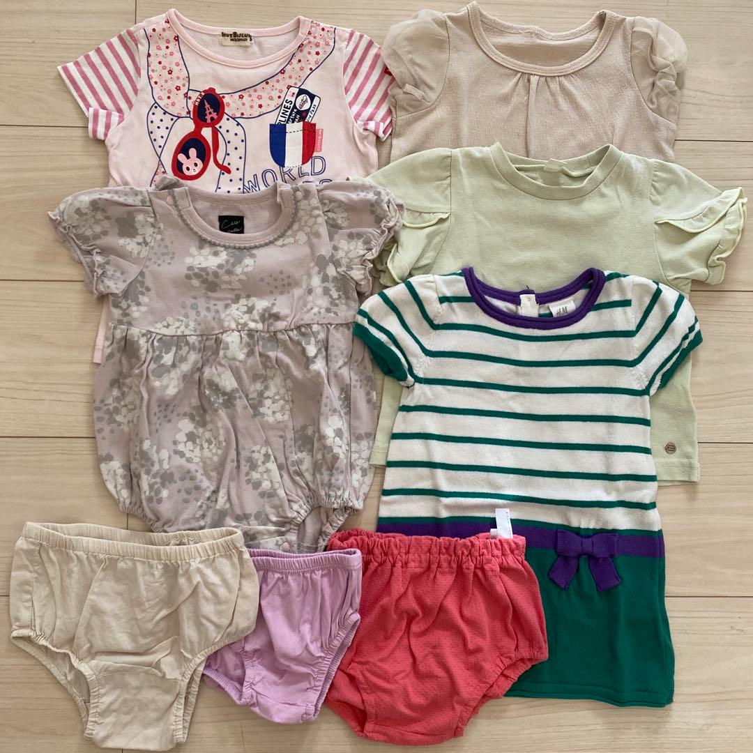 80㎝　女の子　子供服　まとめ売り　夏服