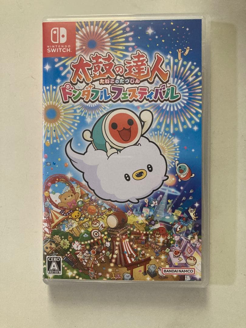 太鼓の達人ドンダフルフェスティバル＆太鼓とバチセット（HORI製）