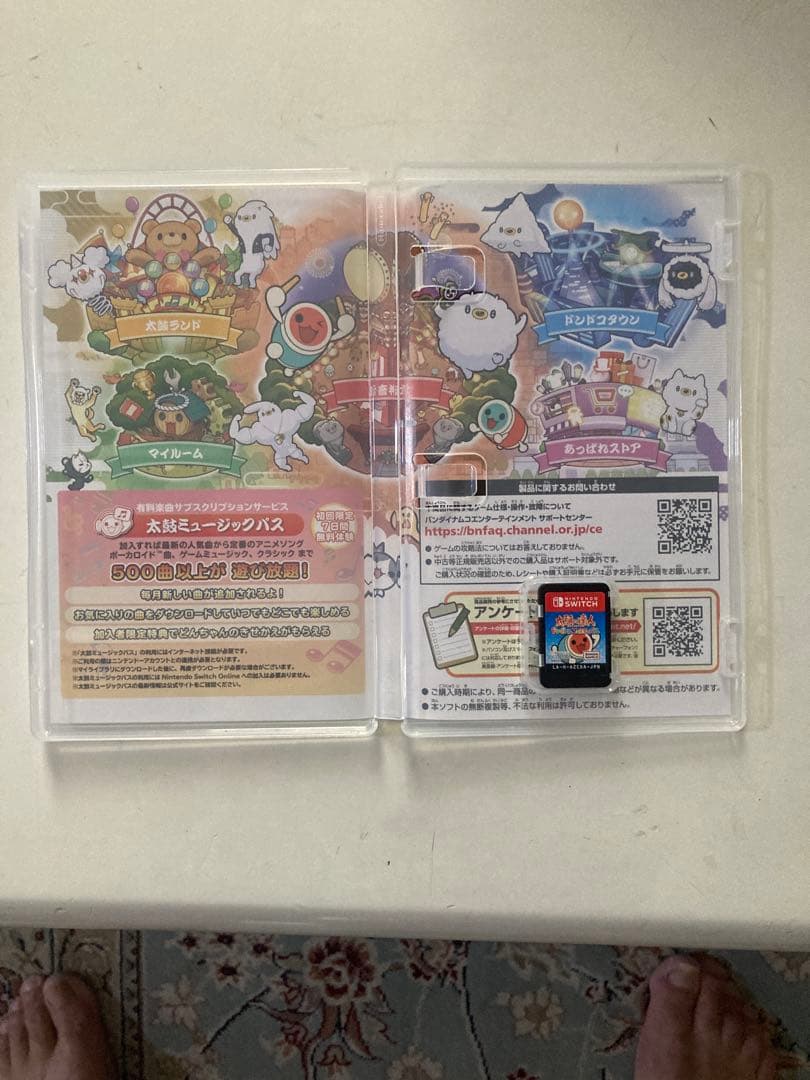 太鼓の達人ドンダフルフェスティバル＆太鼓とバチセット（HORI製）