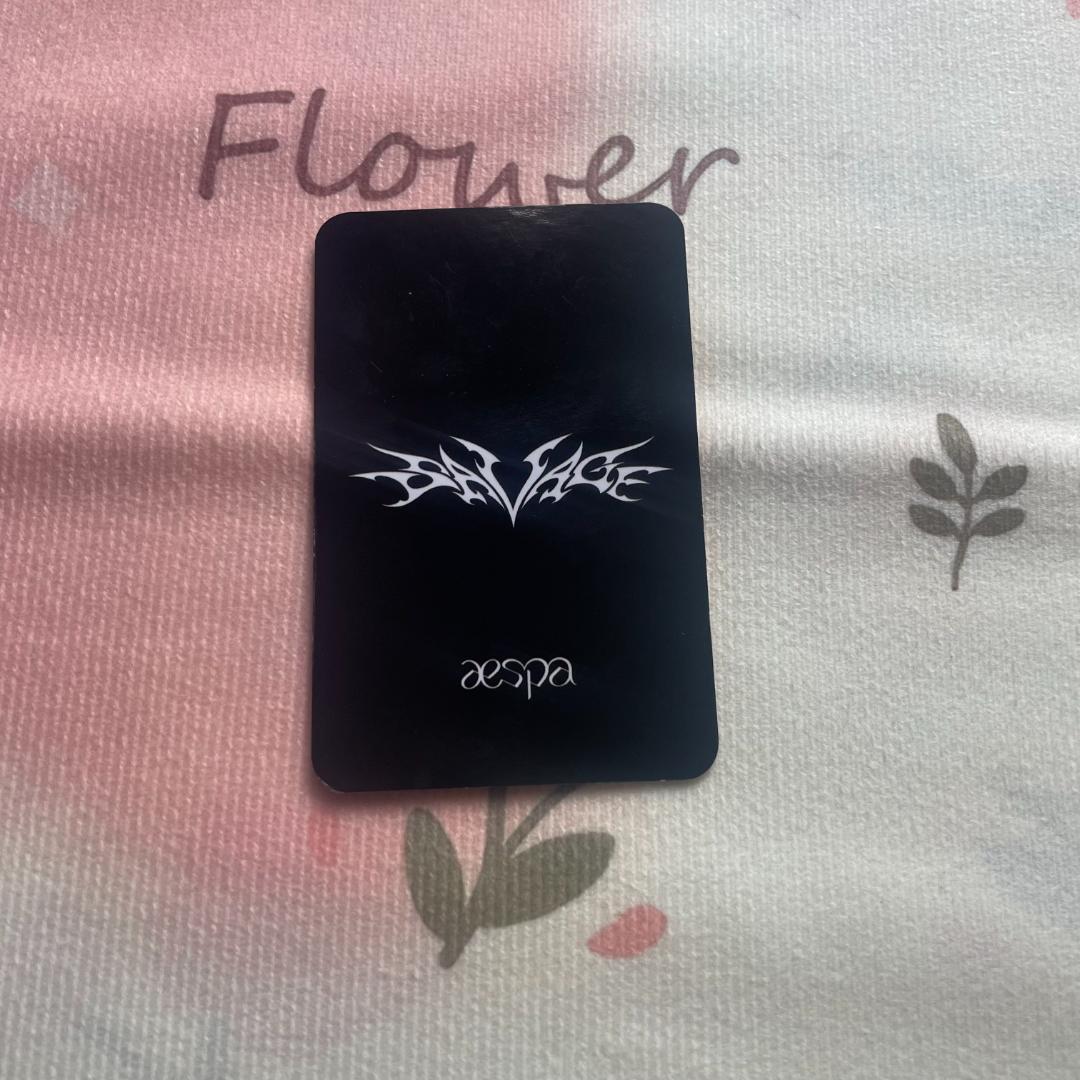 aespa ウィンター ボックス karina Savage sgs トレカ