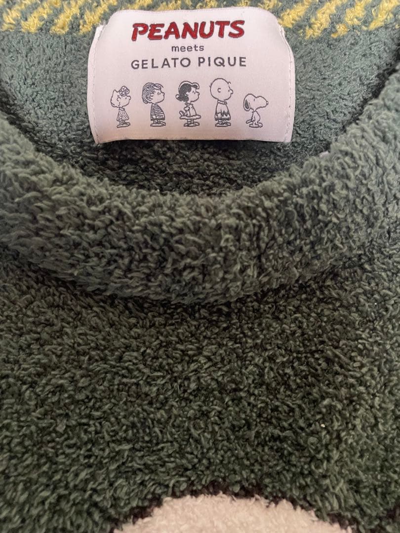 ジェラートピケ × PEANUTS ルームウェア　2点セット　スヌーピー　コラボ