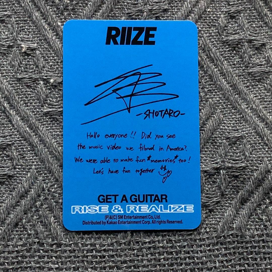 RIIZE ショウタロウ B&N アメリカ US盤 特典 限定 トレカ
