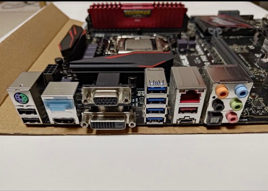ASUS Z170 PRO GAMING CPU、メモリセット
