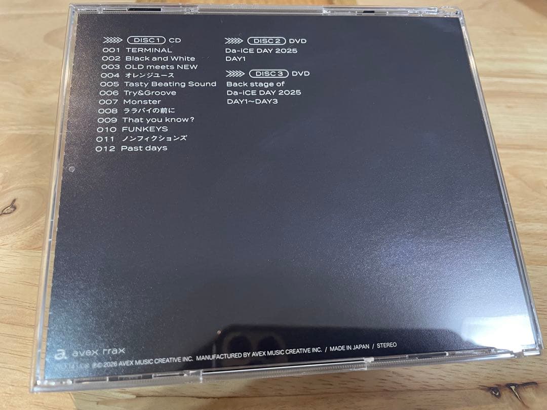 【美品】Da-iCE Terminal CD＋2DVD