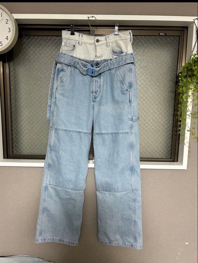 off-white レイヤード ダブルデニム　29