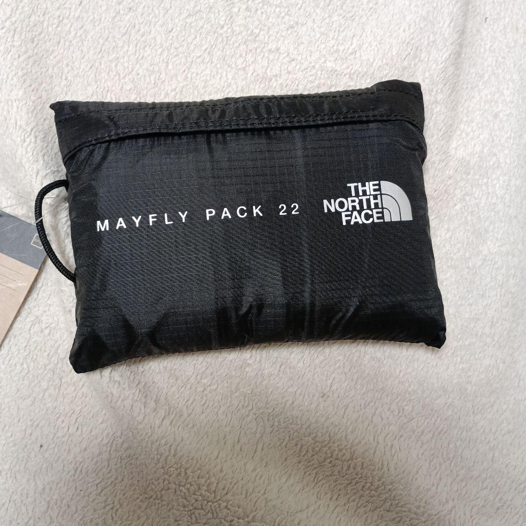 新品未使用ノースフェイス Mayfly Pack 22 携帯型折り畳みリュック
