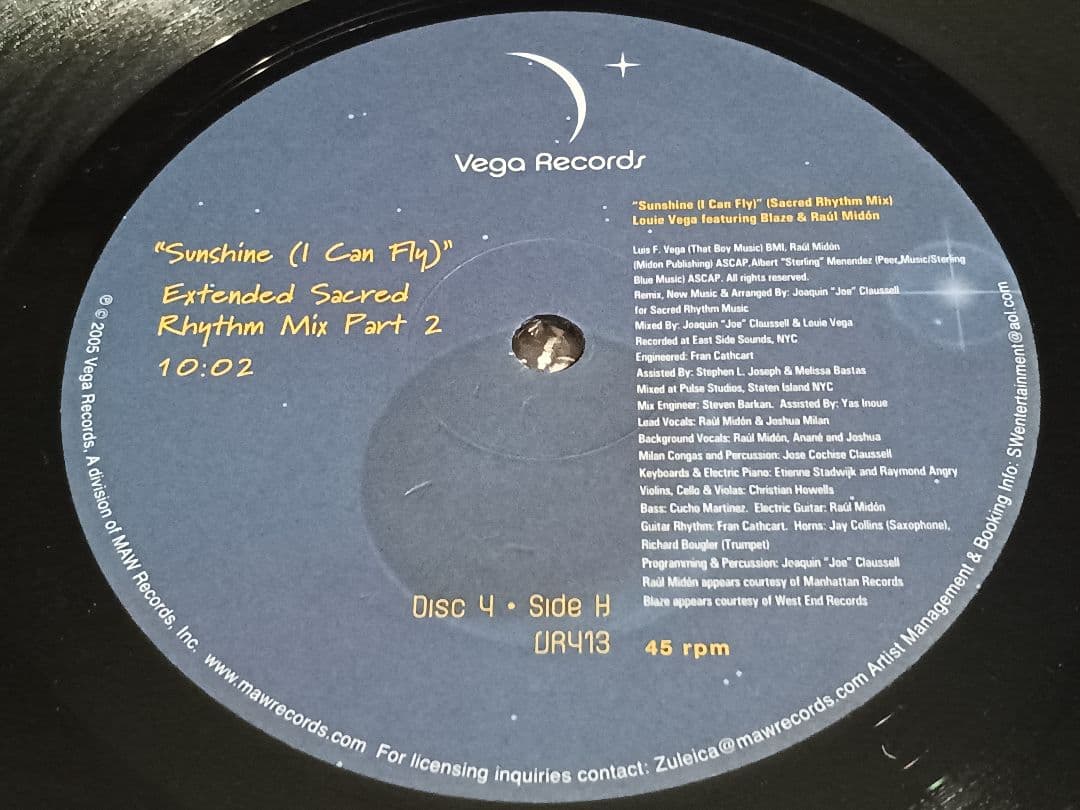 Elements of Life Extensions ルイ ヴェガ 4LP
