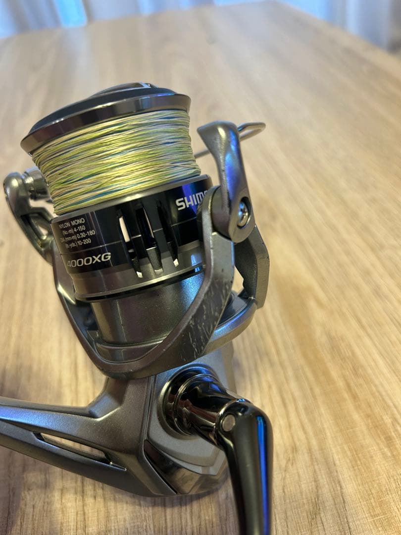 SHIMANO ナスキー　4000XG ゴメクサスハンドル付き‼️