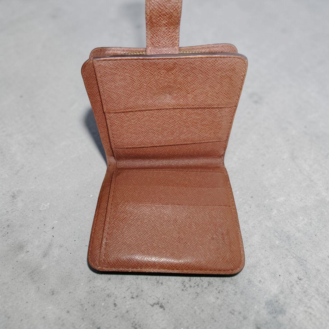 【美品】ルイヴィトン 財布 コンパクトジップ モノグラム 廃盤