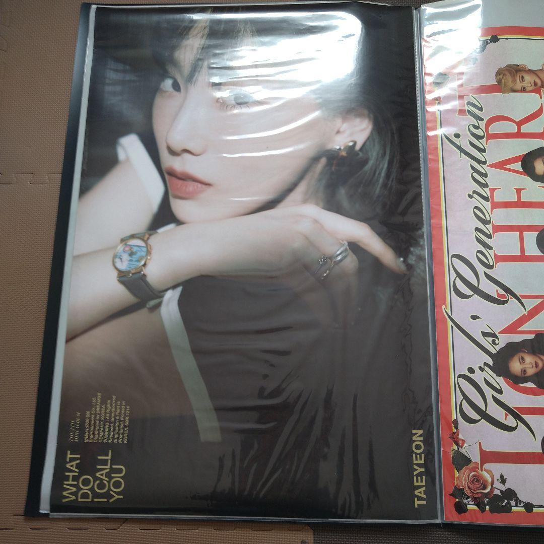 ポスターまとめて　少女時代　TAEYEON 　SEOHYUN TIFFANY