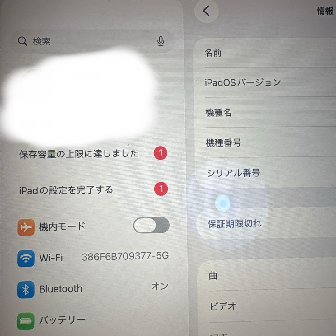a*a様 iPad Pro 11インチ 第1世代 64GB Wi-Fi スペース
