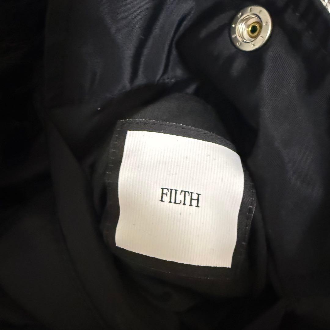 ジャケット・アウター FILTH HAIRY REVERSIBLE BOMBER / CORE BLK