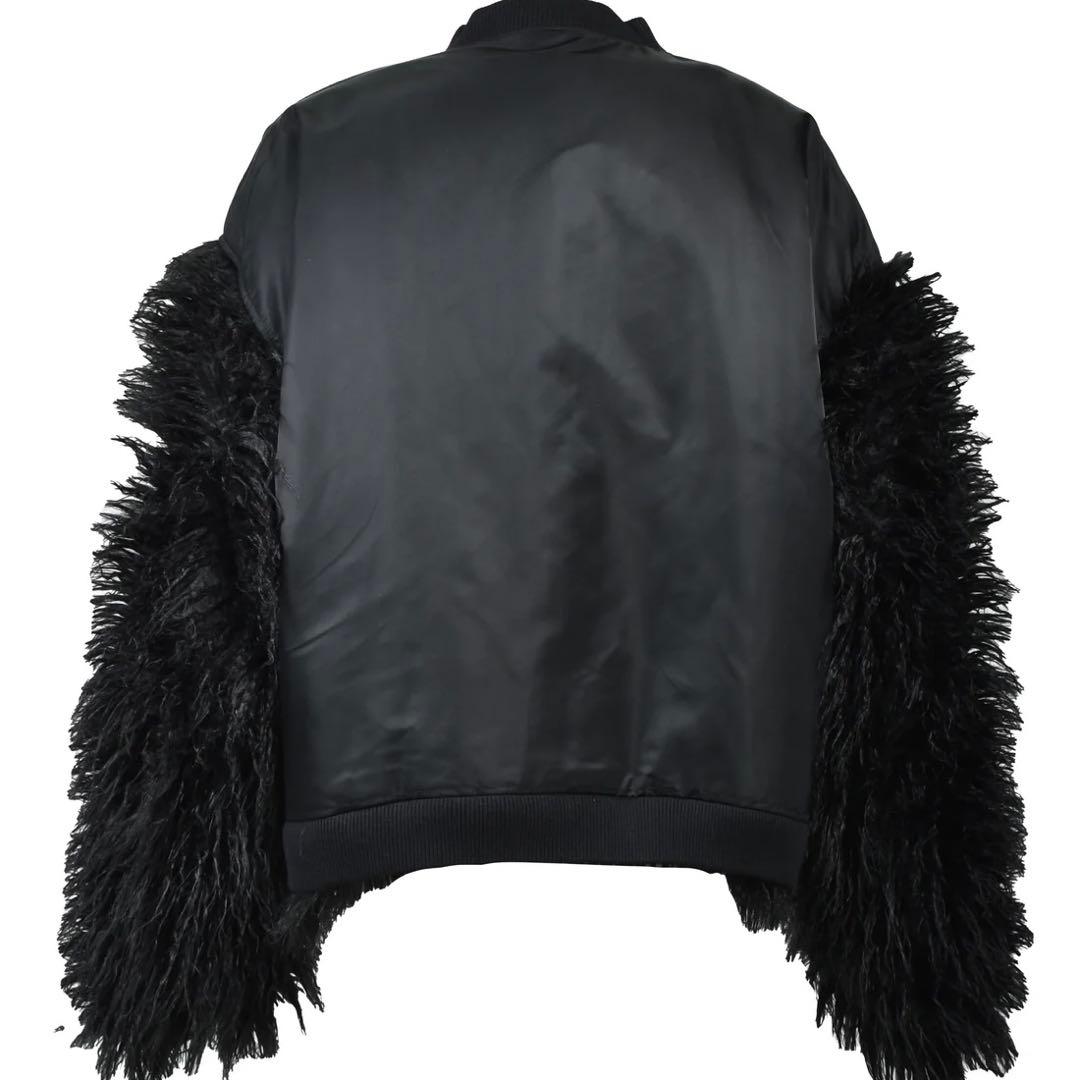 ジャケット・アウター FILTH HAIRY REVERSIBLE BOMBER / CORE BLK