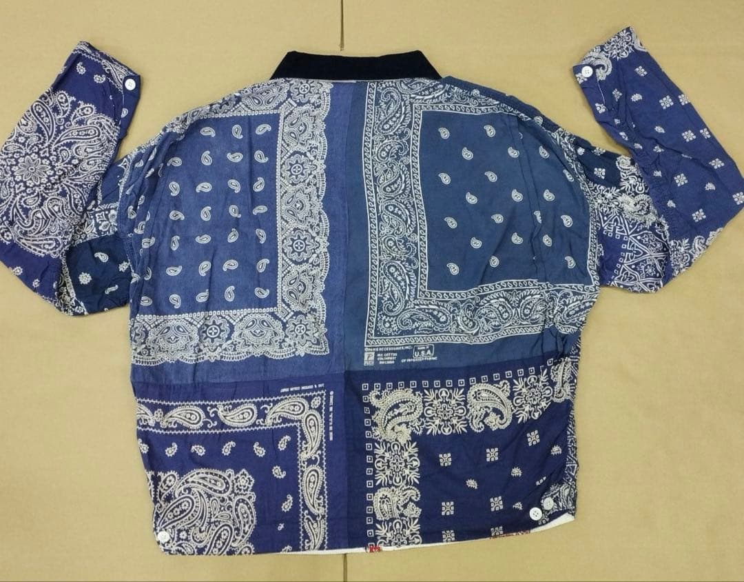 レディメイド リバーシブルバンダナジャケット