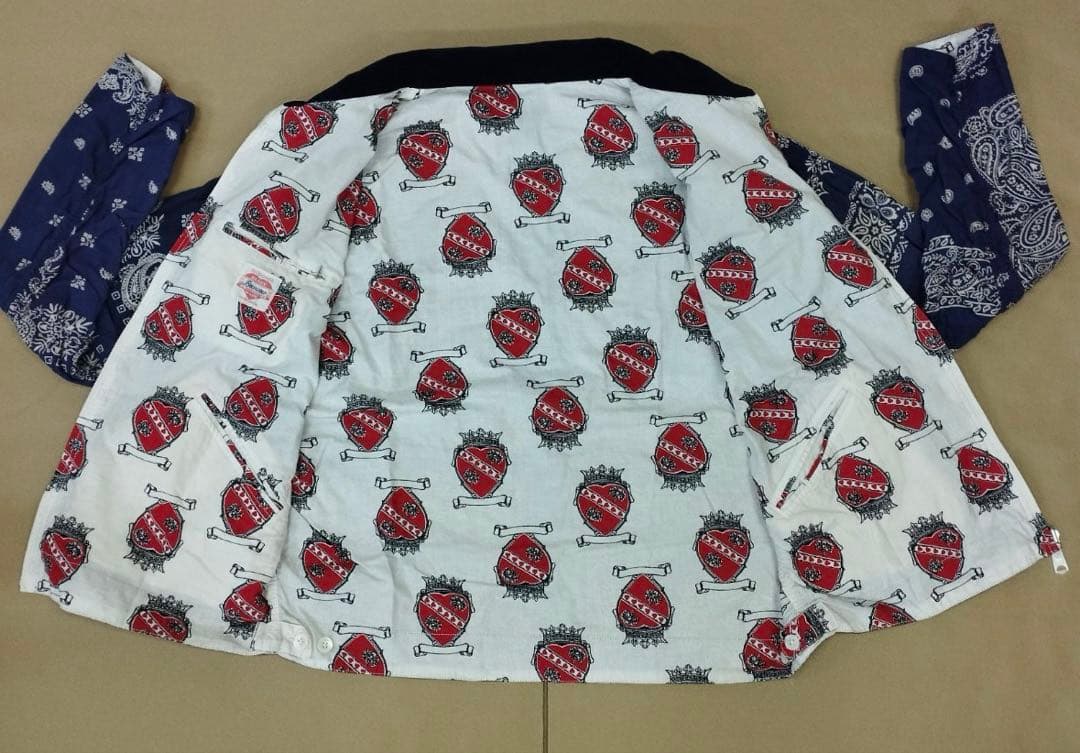 レディメイド リバーシブルバンダナジャケット