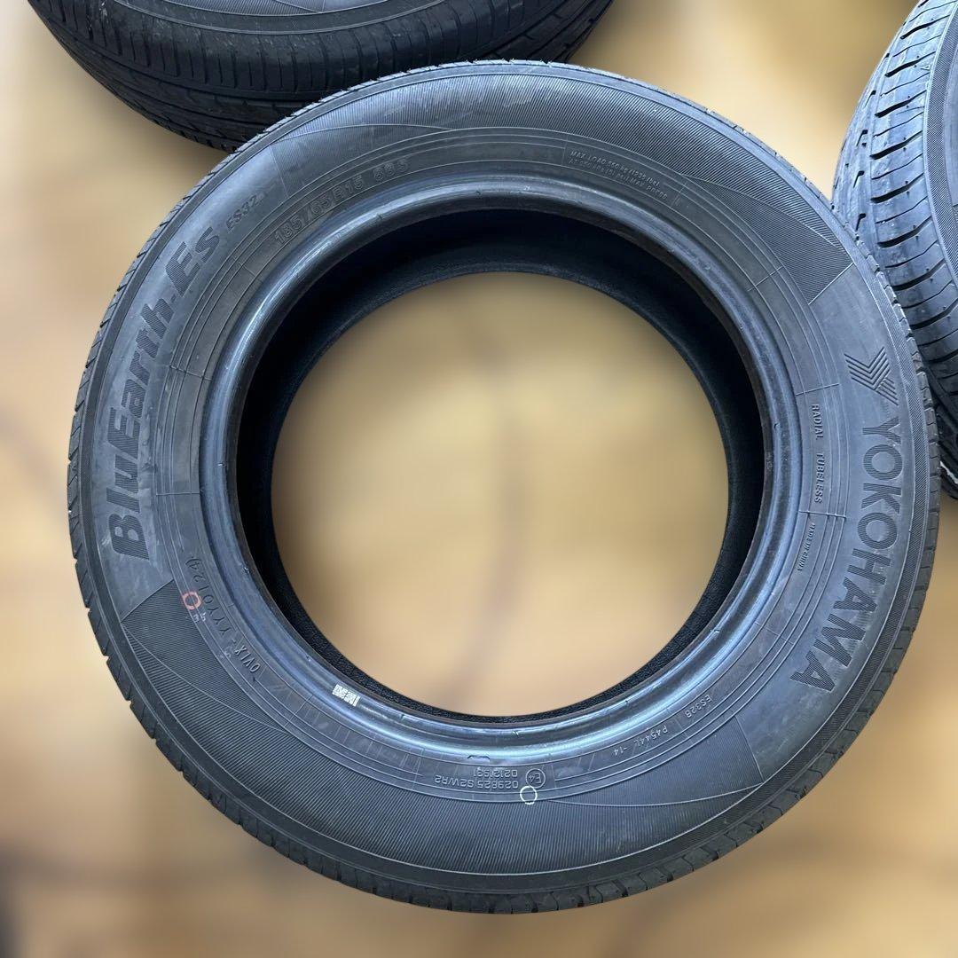 ヨコハマ 185/65R15 夏用タイヤ　2024年　4本(2-109)