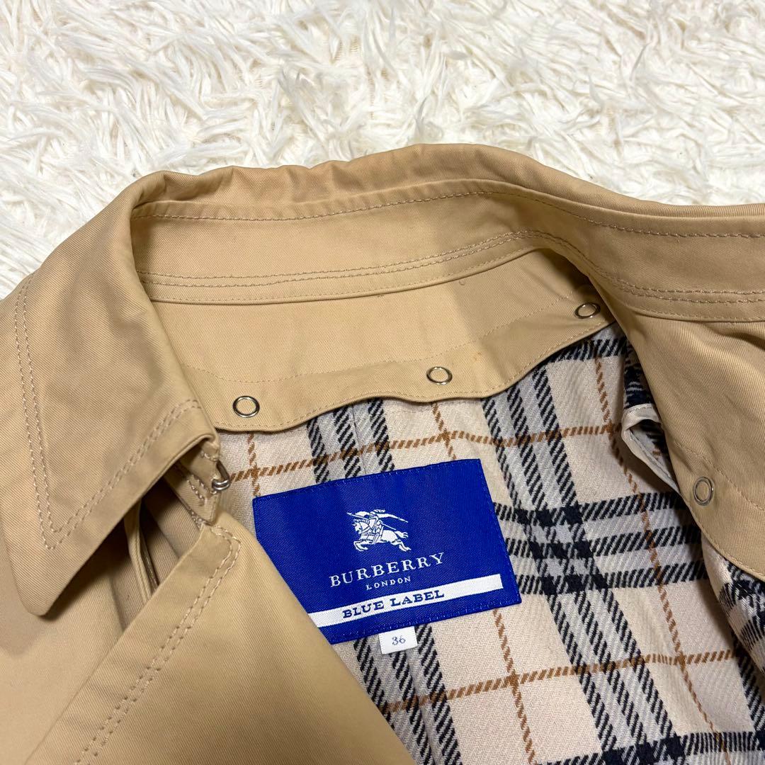 ライナー付✨BURBERRY バーバリーブルーレーベル　トレンチコート　S