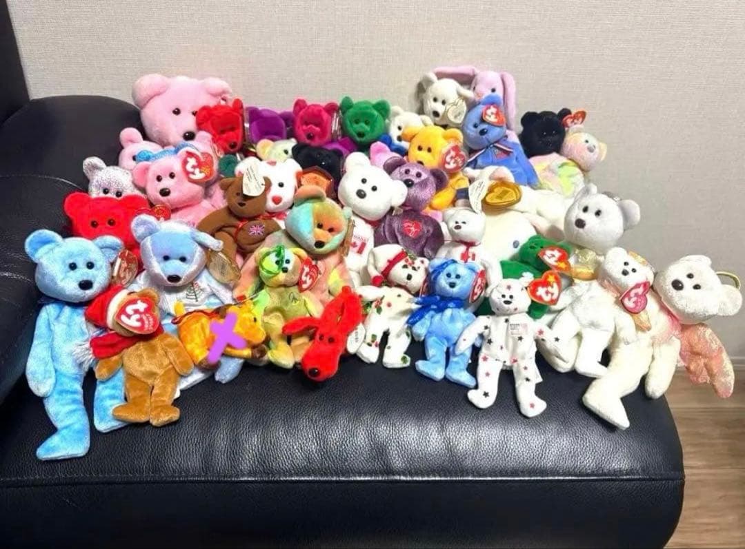 Ty BEANIE BABY ビーニーベイビーズ　ぬいぐるみセット 54体