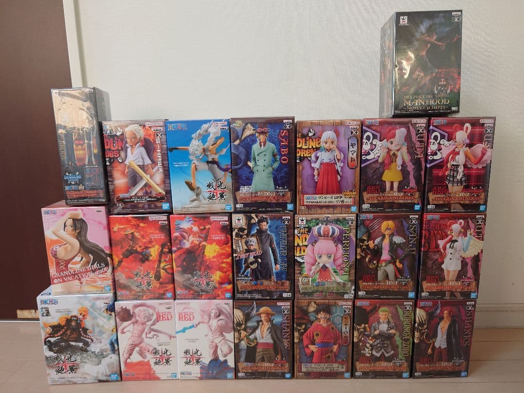 【未開封】ワンピース フィギュア (戦光絶景、他まとめ売り　全22種）