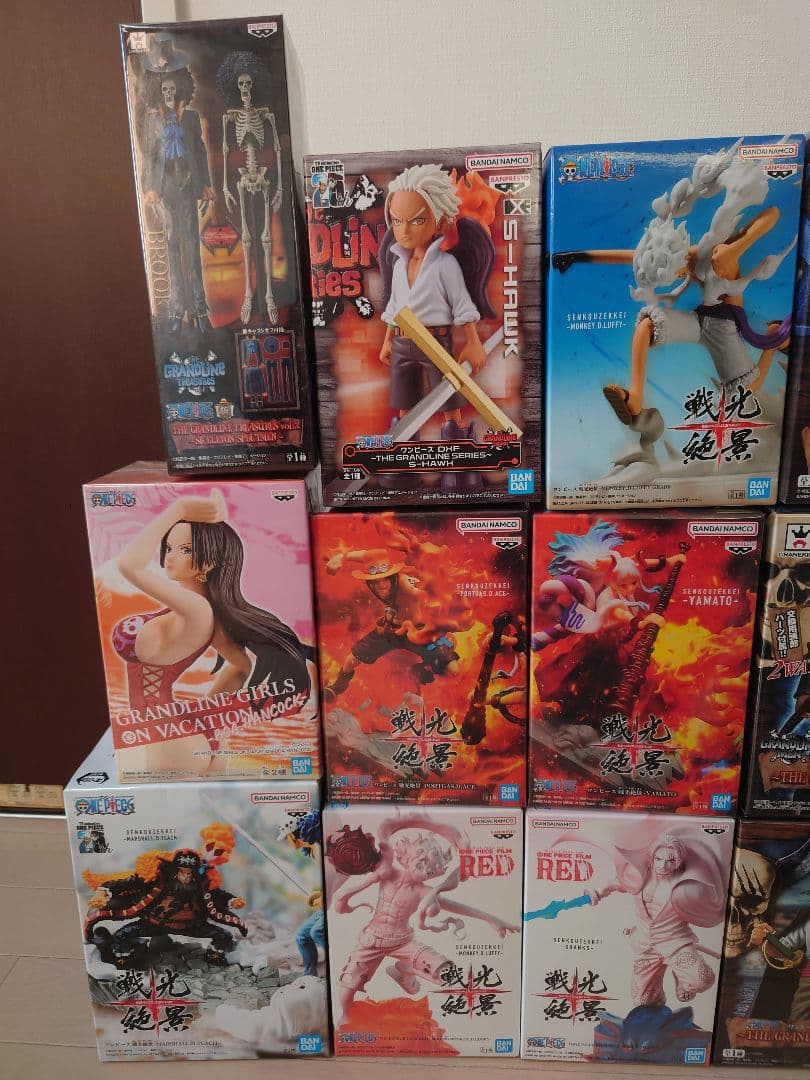 【未開封】ワンピース フィギュア (戦光絶景、他まとめ売り　全22種）