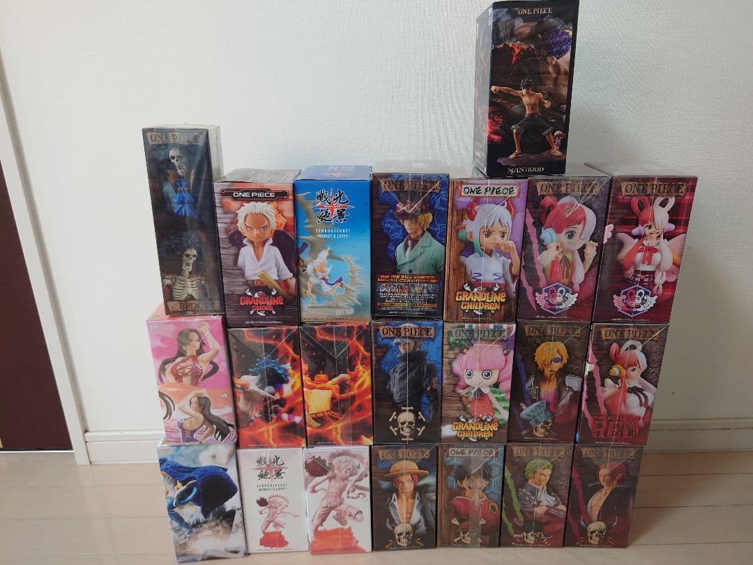 【未開封】ワンピース フィギュア (戦光絶景、他まとめ売り　全22種）