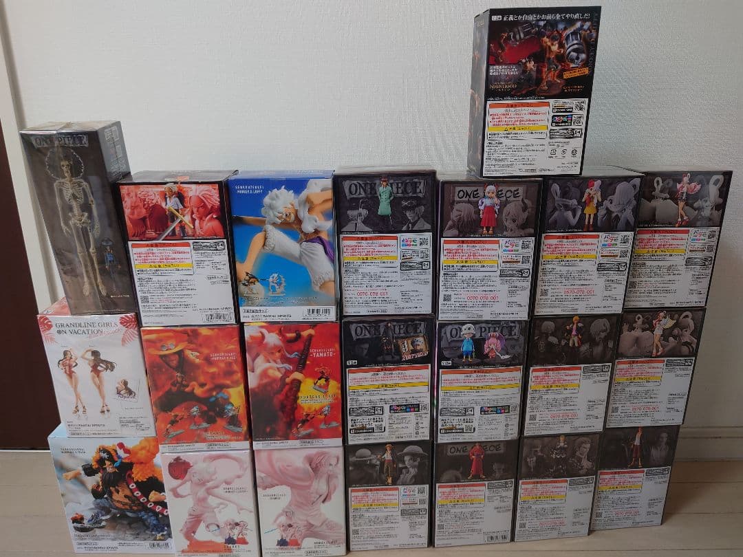 【未開封】ワンピース フィギュア (戦光絶景、他まとめ売り　全22種）
