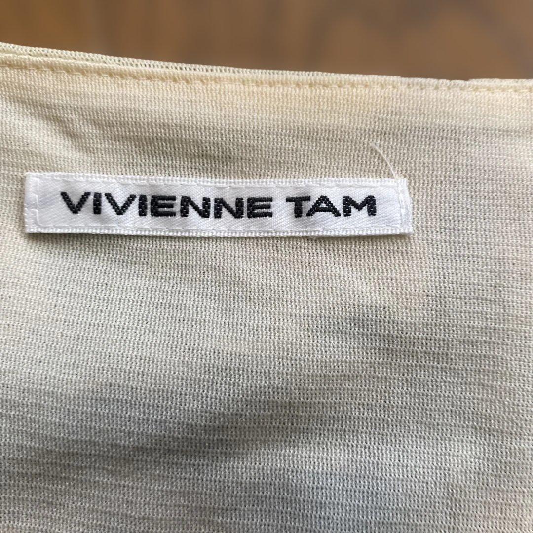 VIVIENNE TAM 花柄パフスリーブTシャツ