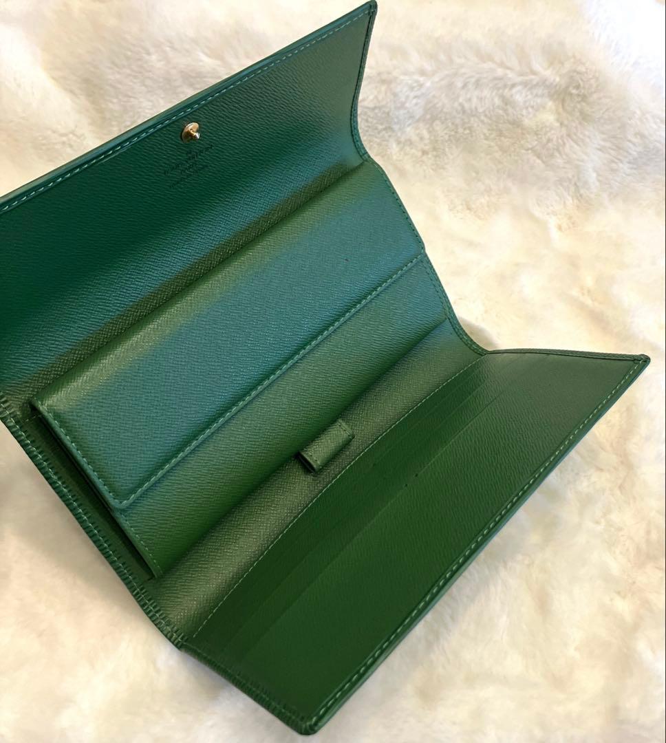 【未使用・訳あり】LOUISVUITTON ルイ・ヴィトン エピ 長財布 深緑