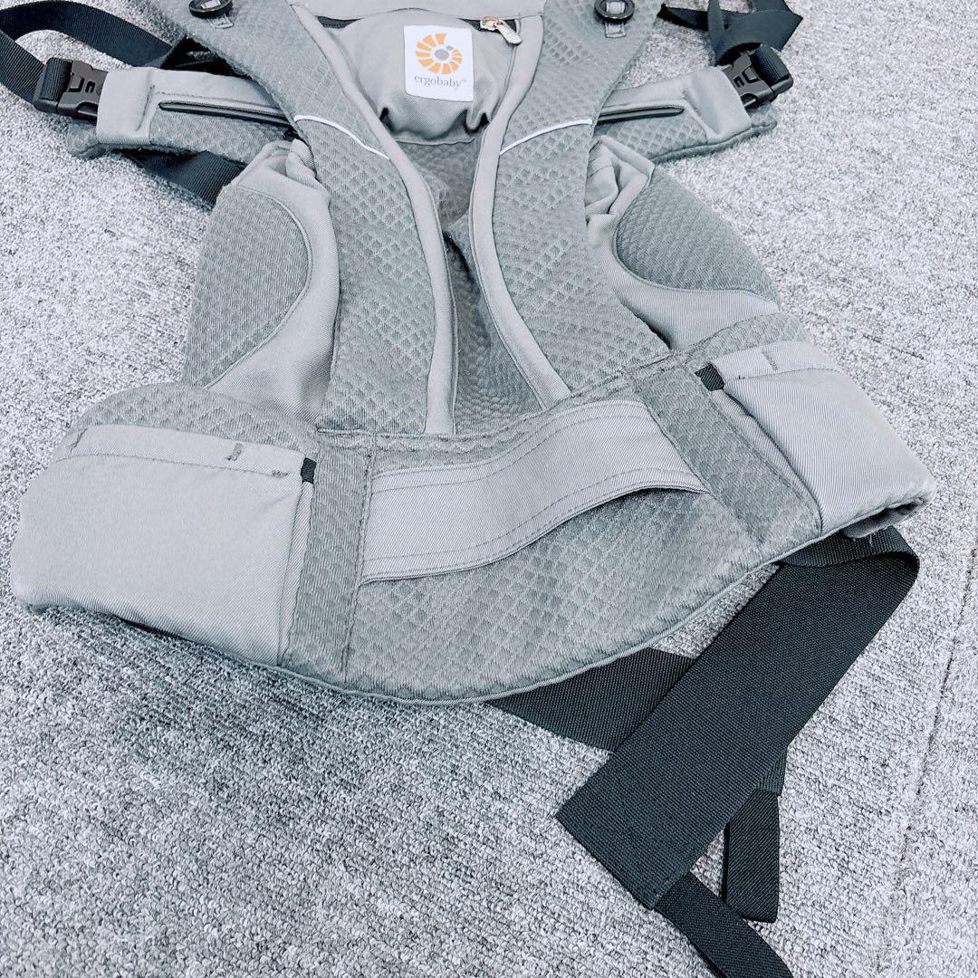 【良品】エルゴベビー　オムニブリーズ　グレー　本体のみ