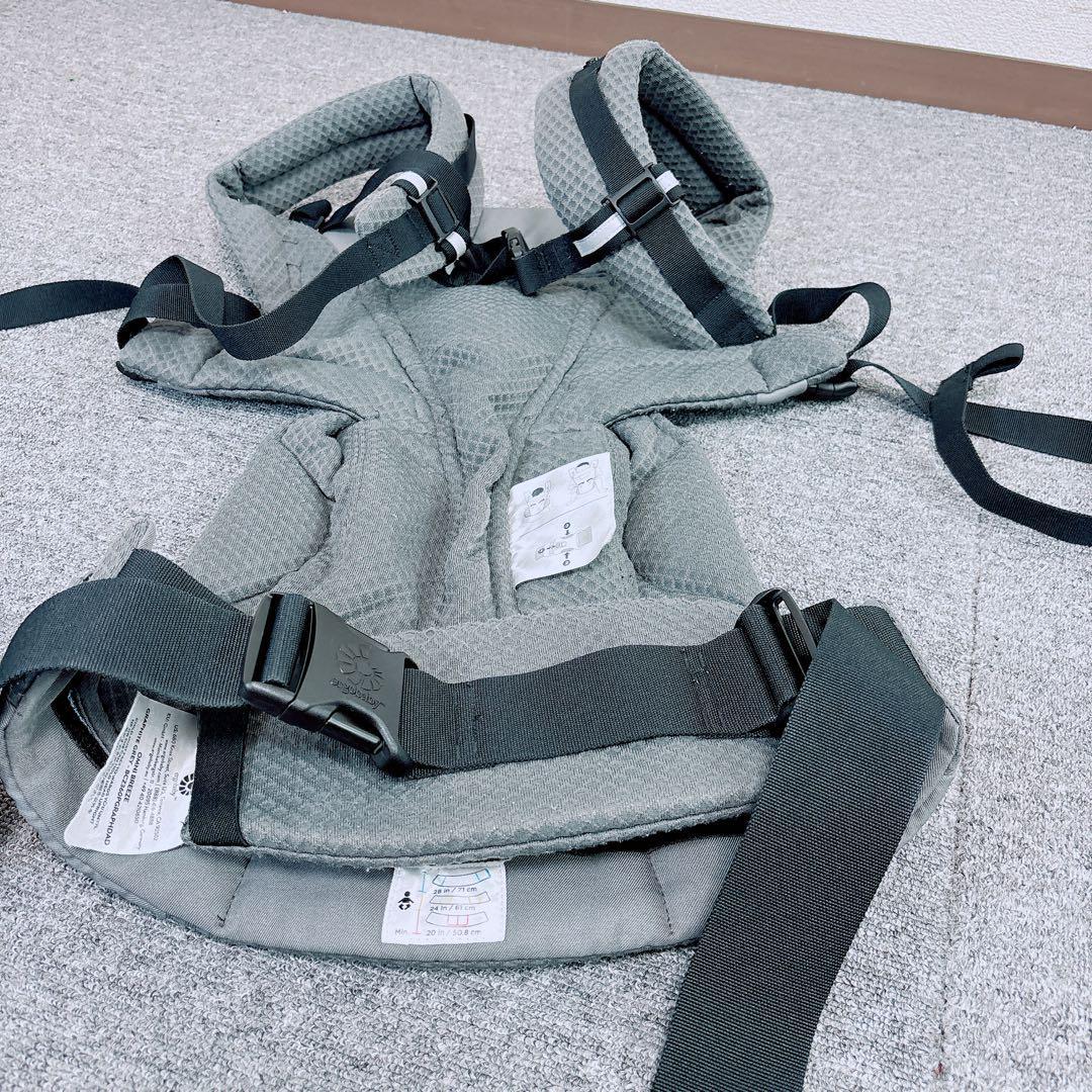 【良品】エルゴベビー　オムニブリーズ　グレー　本体のみ