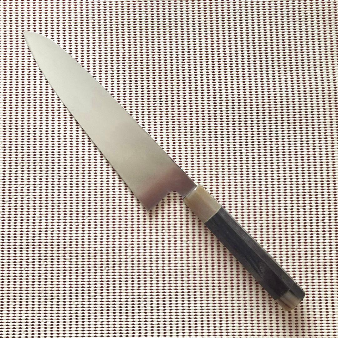 城山刃物 幅広(小間切)牛刀 250mm