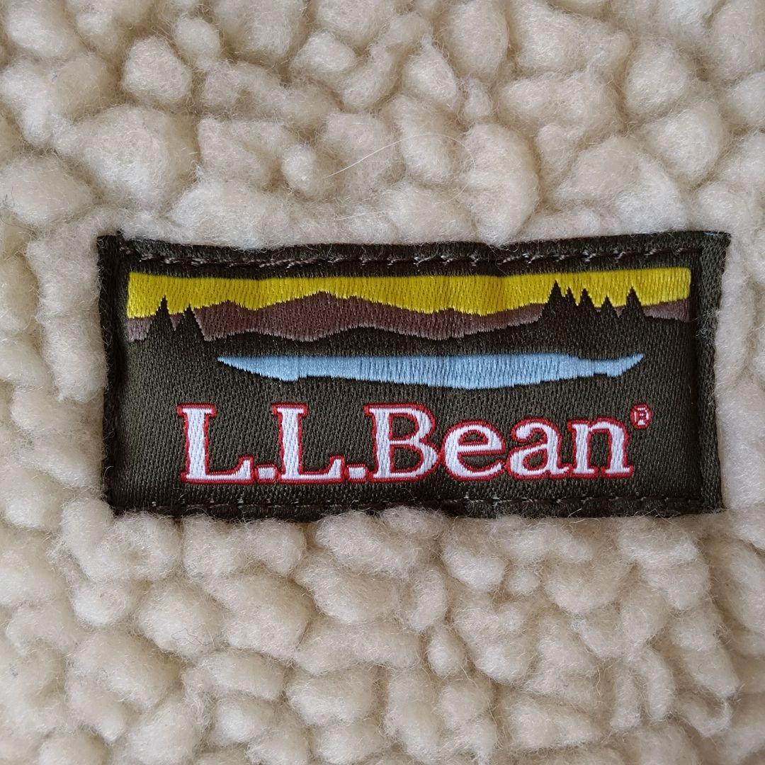 美品✨L.L.Bean フリース ボア ベスト ホワイト Sサイズ