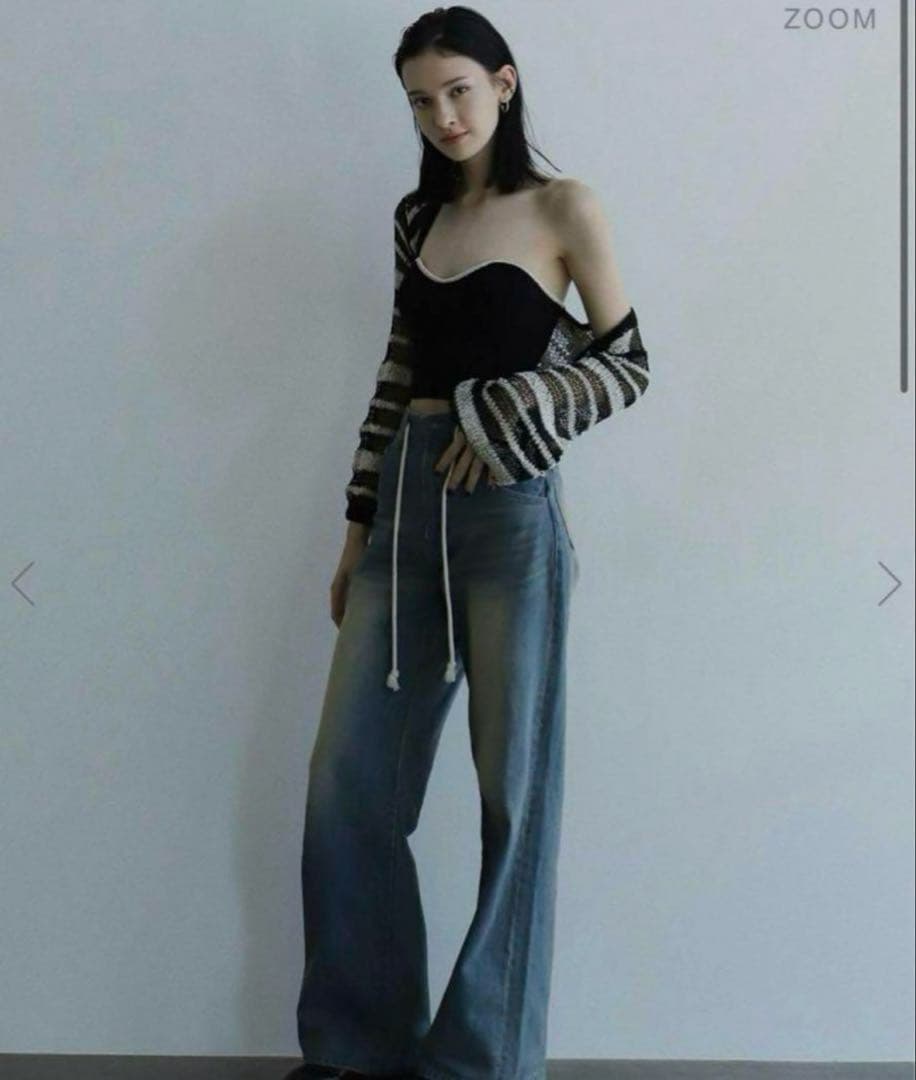 パンツ melt the lady denim