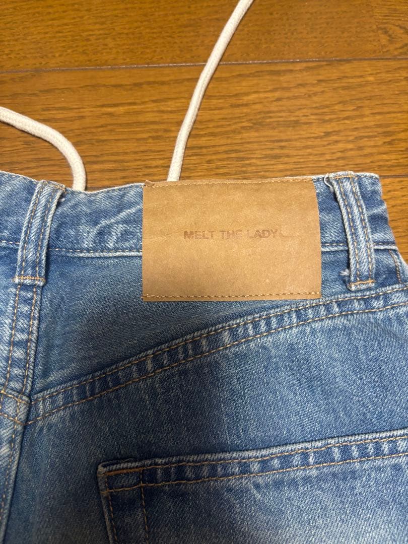 パンツ melt the lady denim