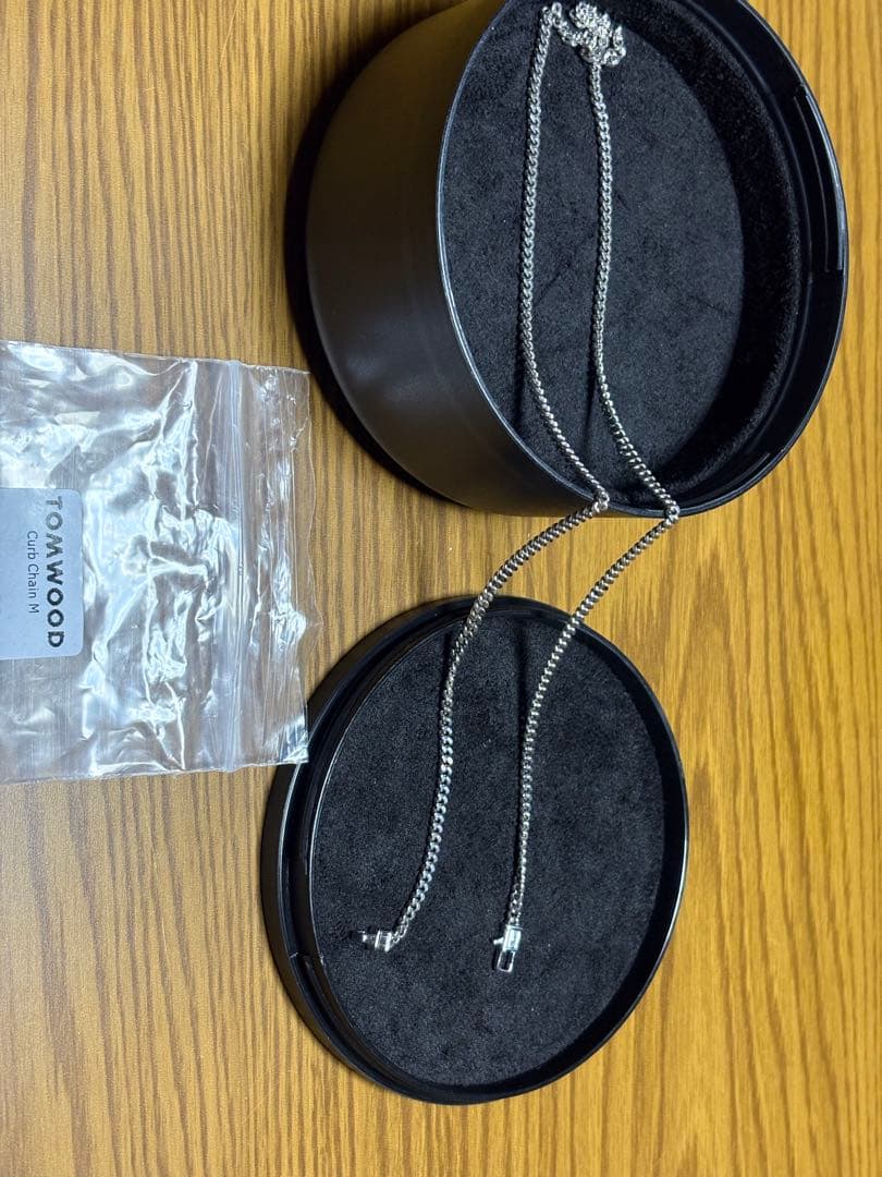 TOMWOOD シルバー ネックレス ケース付き