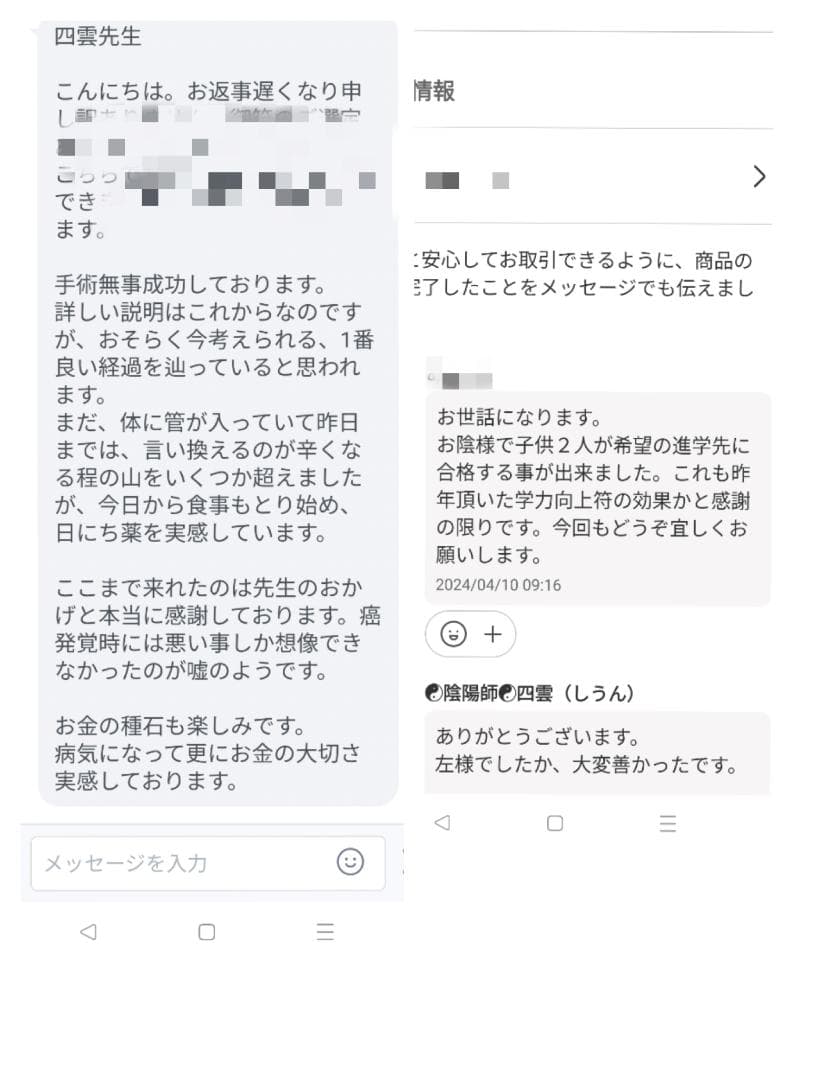 人形代手書き☯諸生靈祟悩病難除御秘符[BT5A]