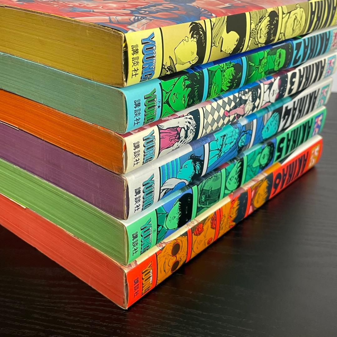 AKIRA アキラ 1-6巻 全巻セット 大友克洋 3,4,5,6巻初版