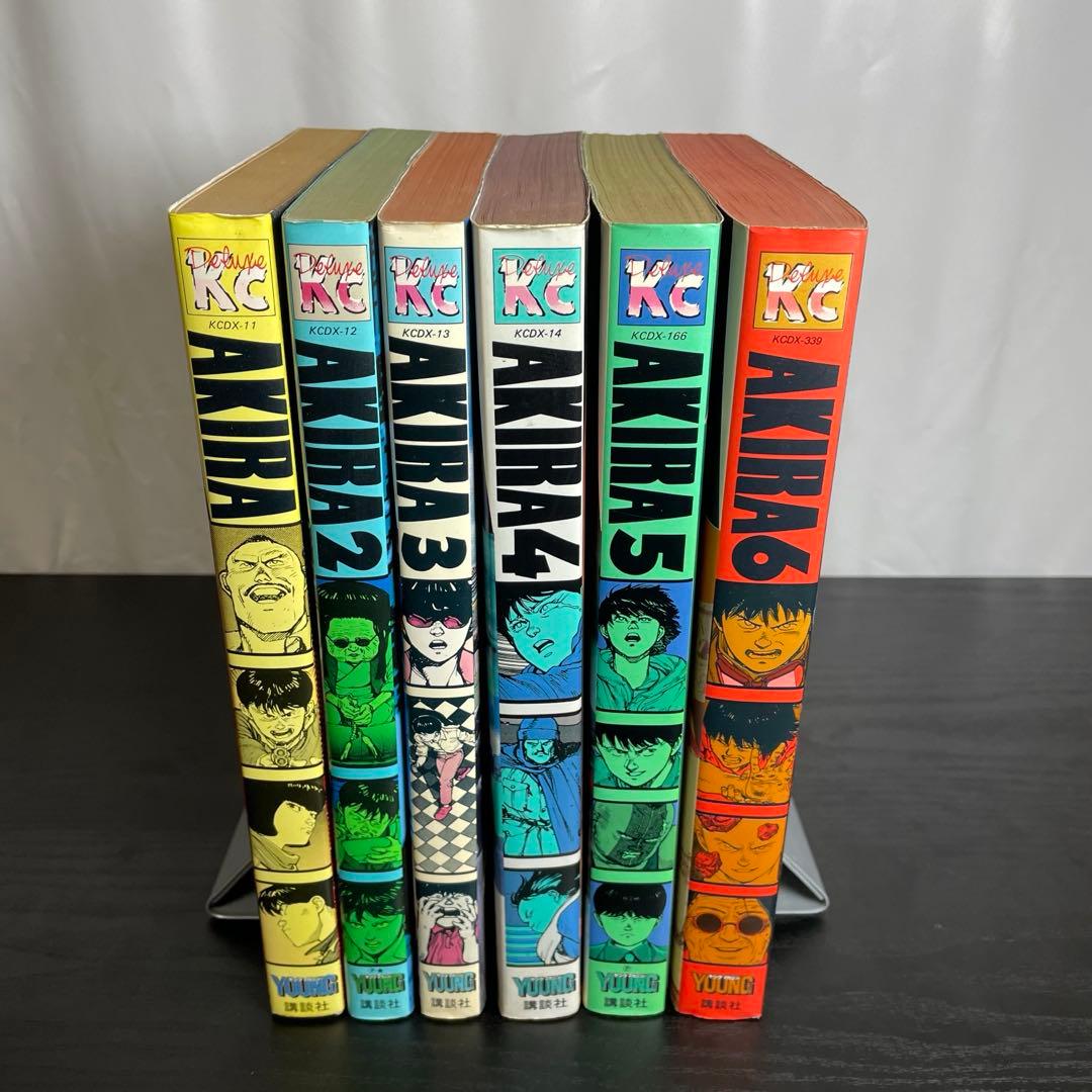 AKIRA アキラ 1-6巻 全巻セット 大友克洋 3,4,5,6巻初版