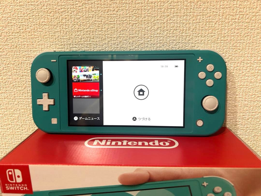 Nintendo Swich Lite+箱+充電器+SDカード256GB付