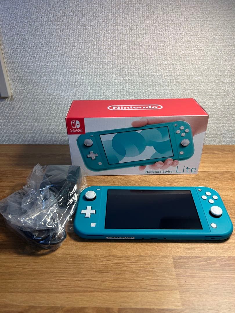 Nintendo Swich Lite+箱+充電器+SDカード256GB付