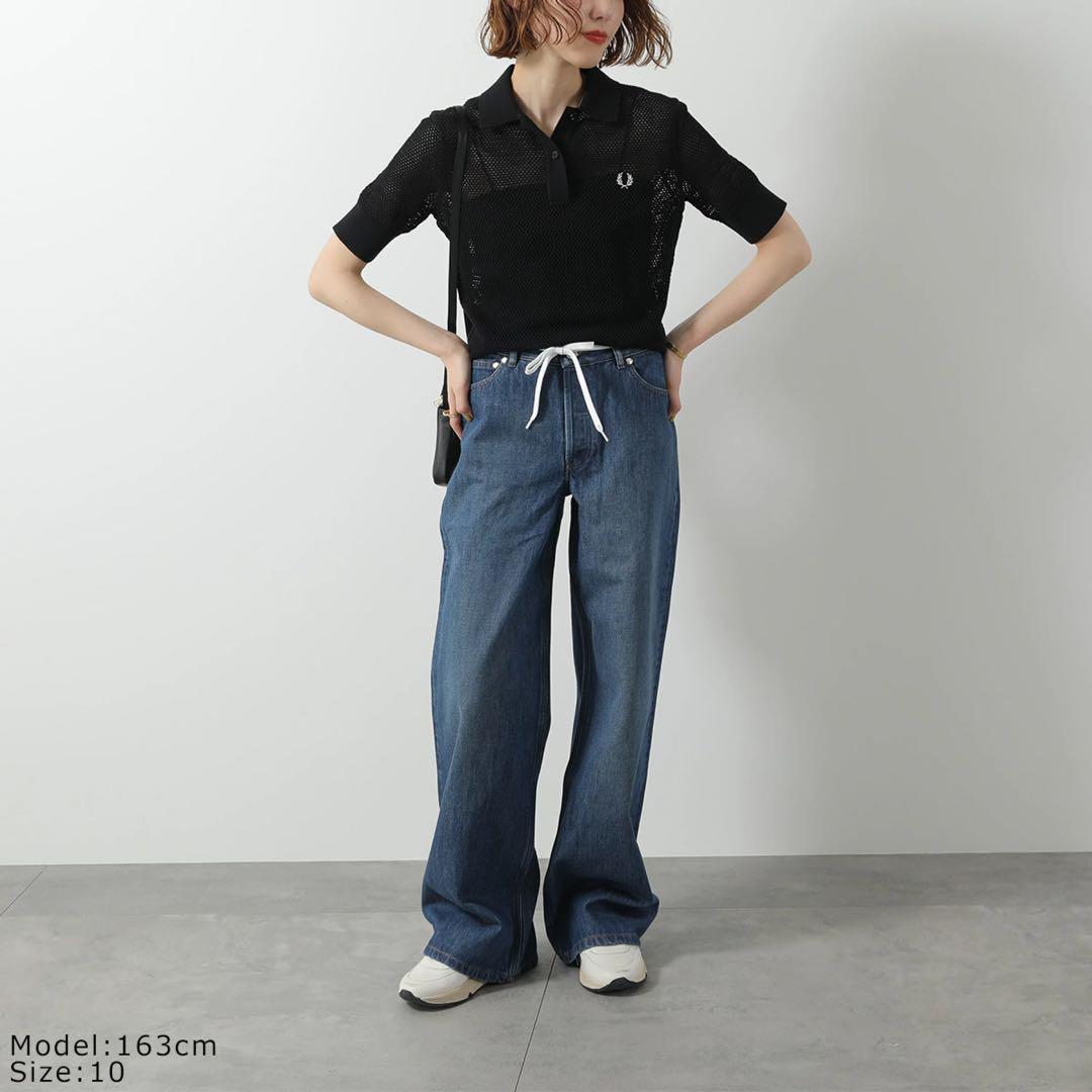 FRED PERRYポロシャツ OPEN-KNIT K9127