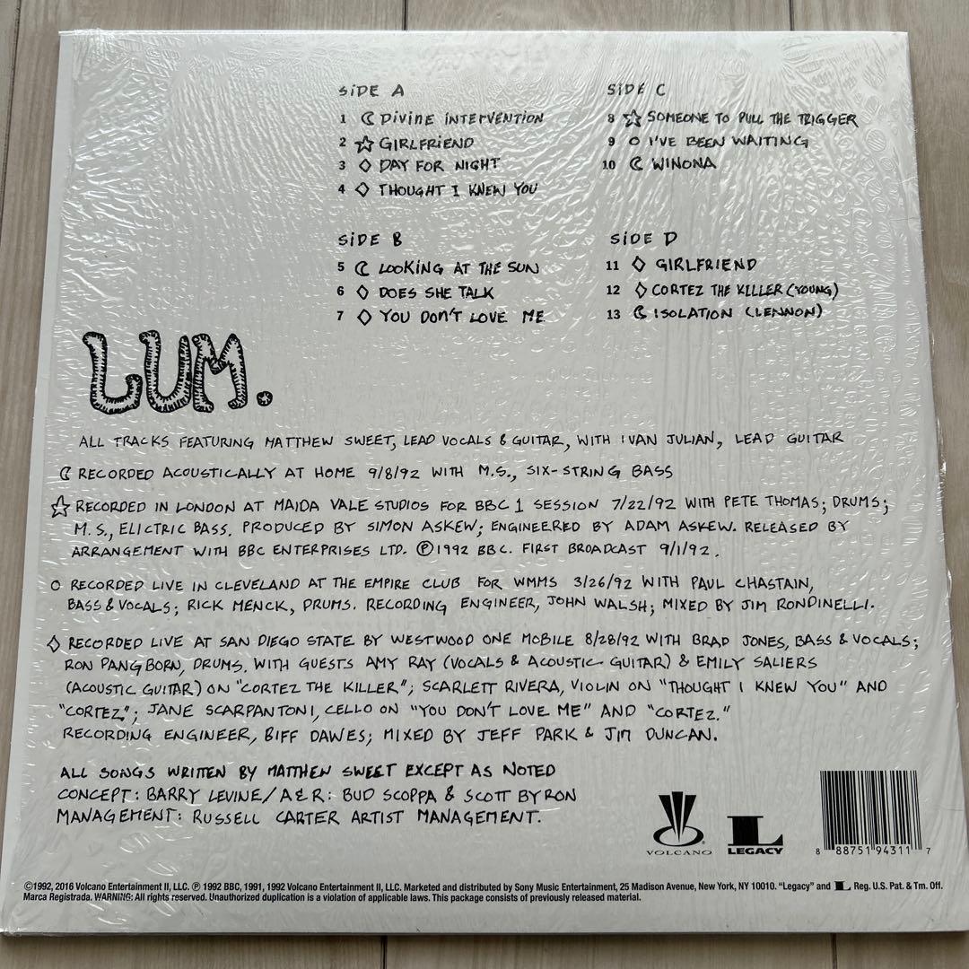 Matthew Sweet Goodfriend アナログレコード