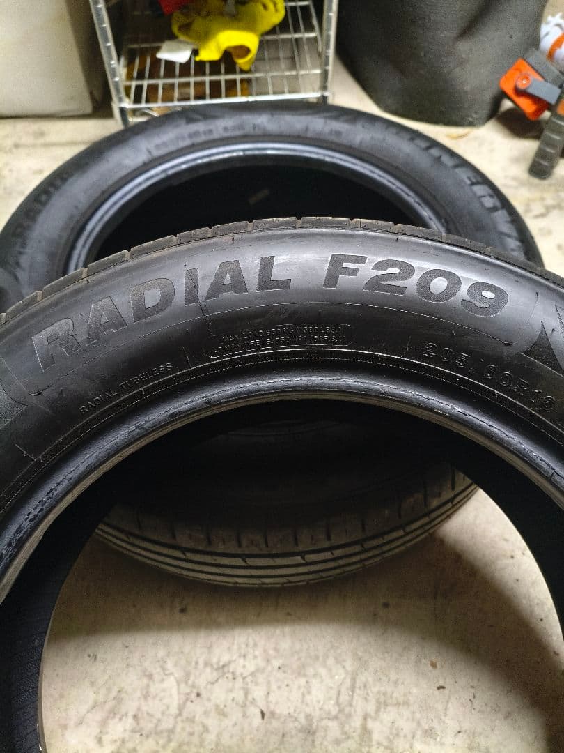 205/60R16 MINERVA RADIAL F209 4本セット